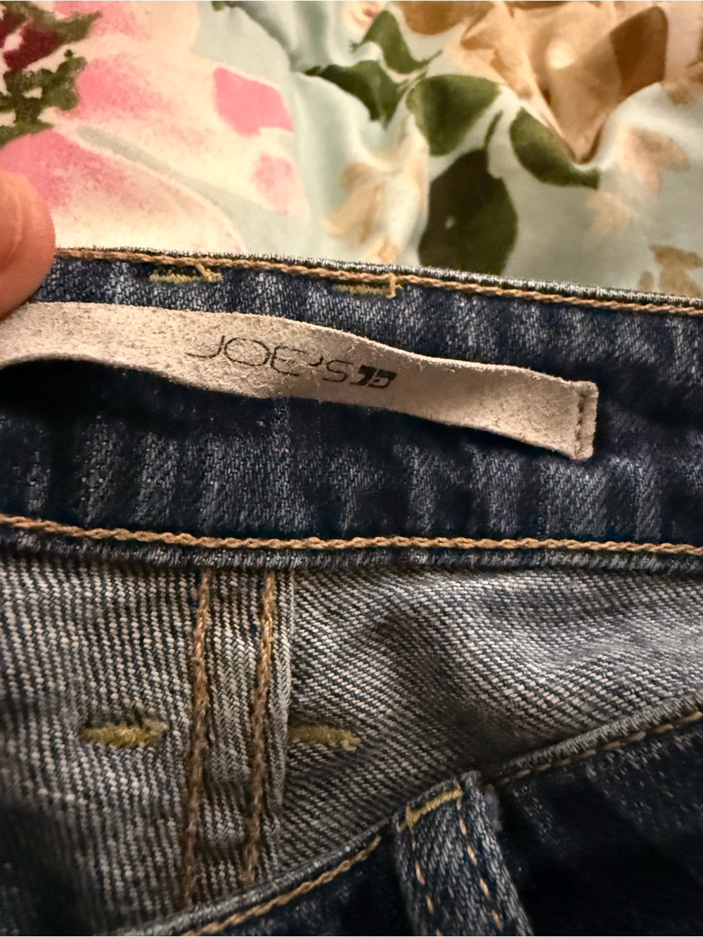 Joe's Jeans Bootcut Jeans in Medium Blue Wash - Picture 2 of 5